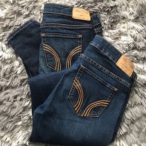 Bundle Hollister skinny low waisted jeans